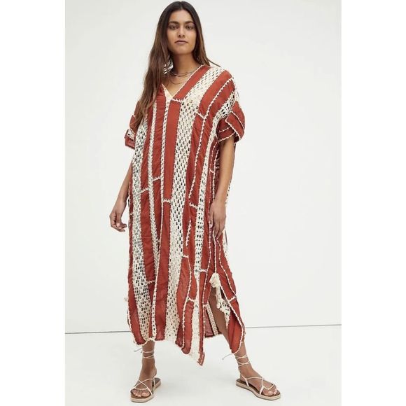SUNKISSED CROCHET KAFTAN X FREE PEOPLESIZE ALL - Picture 2 of 8